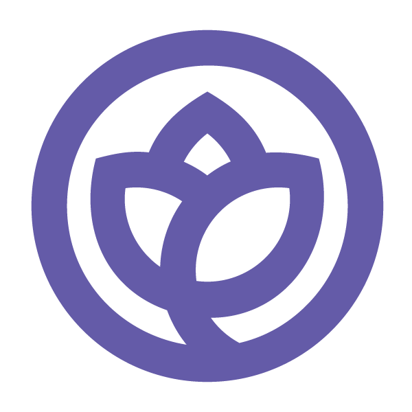 Dating-Ukraine-Flower-Logo